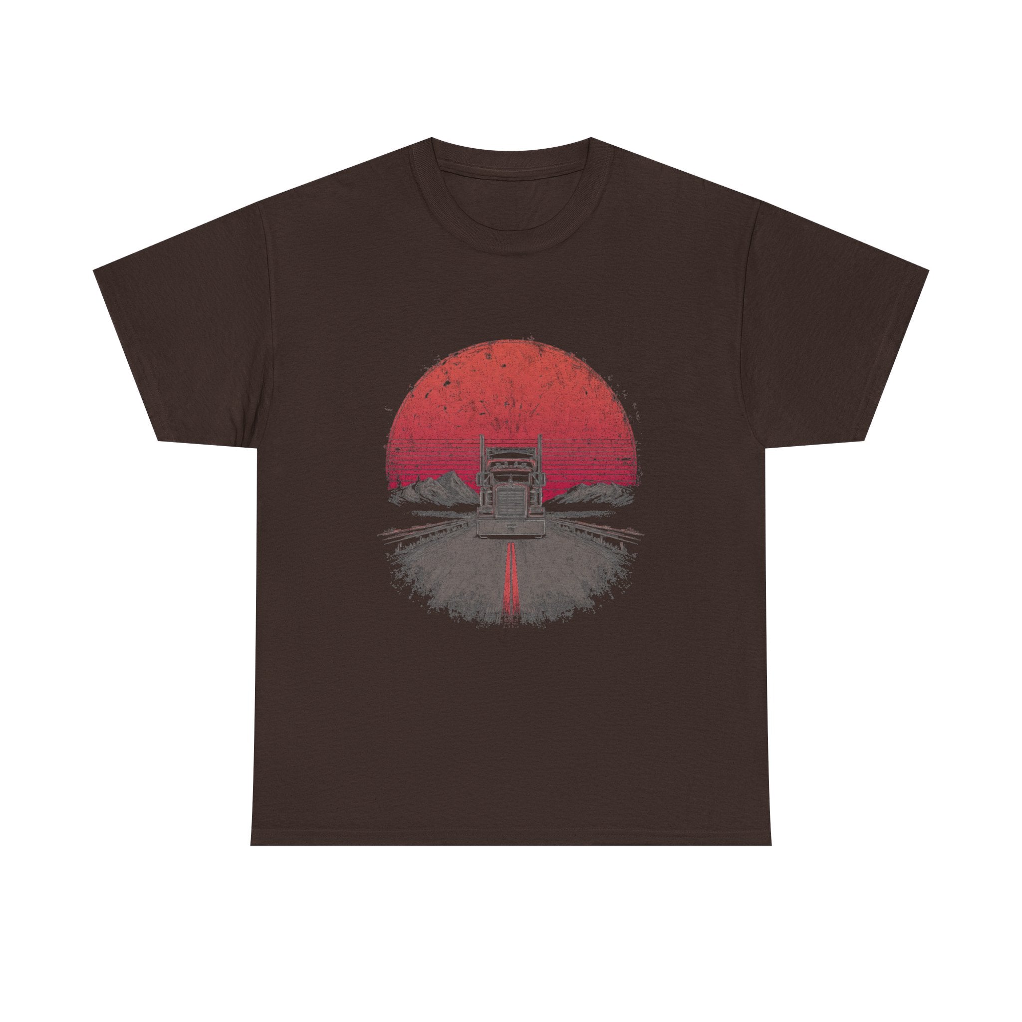 (EU) Retro Sunset Bridge T‑Shirt