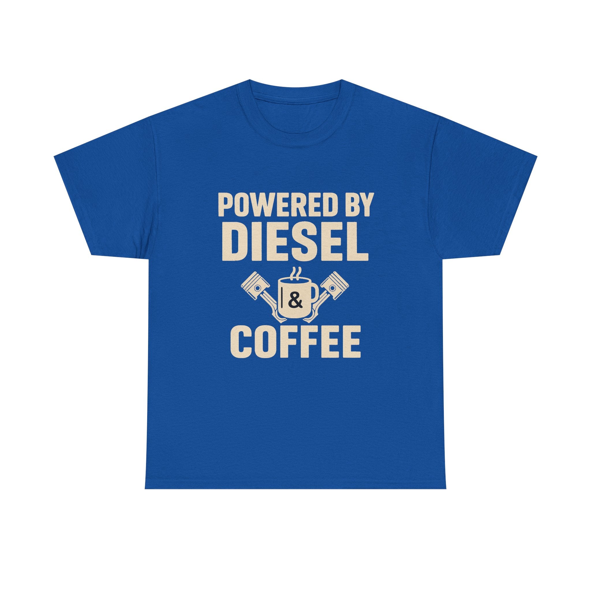 Diesel & Coffee T-Shirt - "Powered by Diesel & Coffee" (EU)