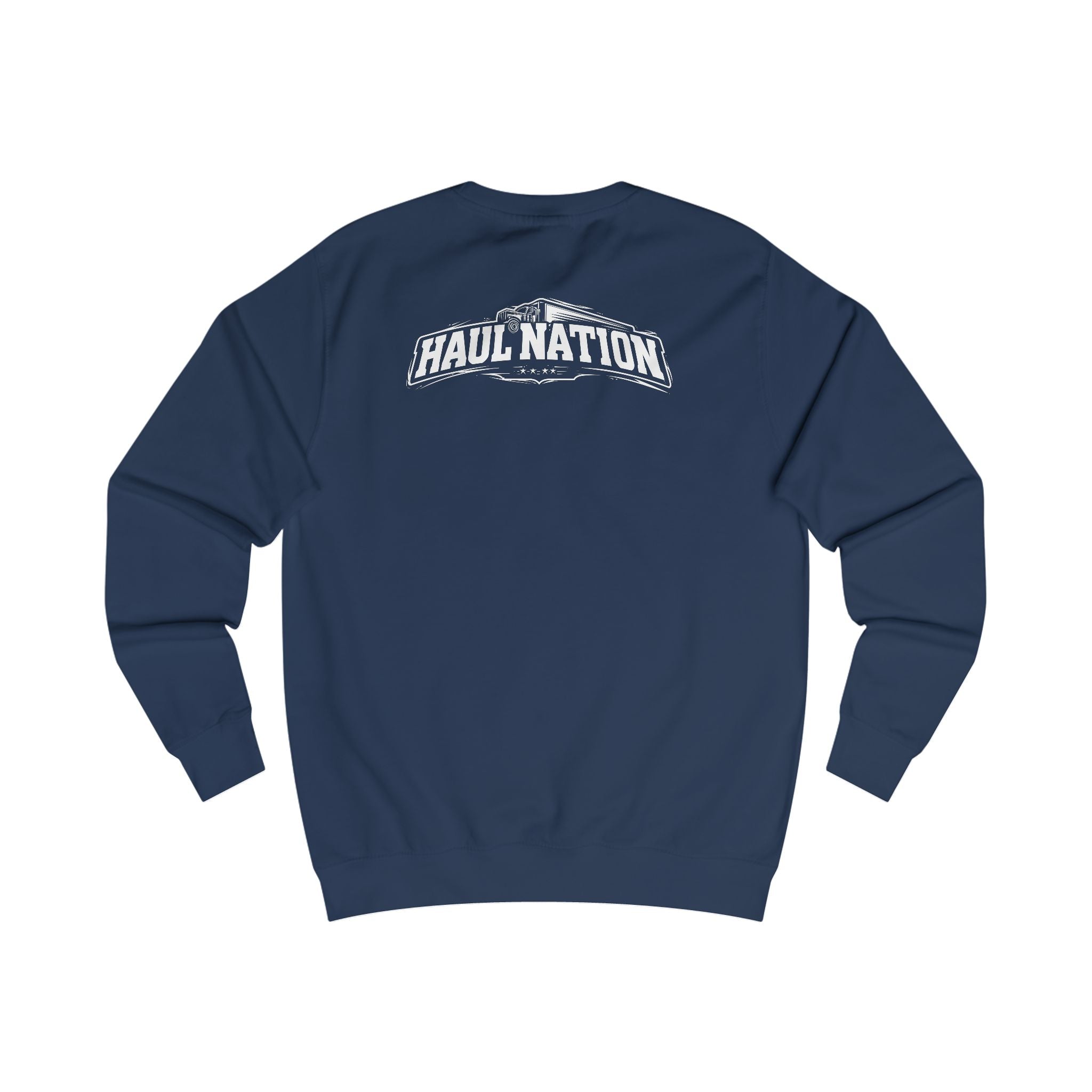 (EU) Haul Nation Logo Sweatshirt — Crewneck Trucking Graphic Sweatshirt