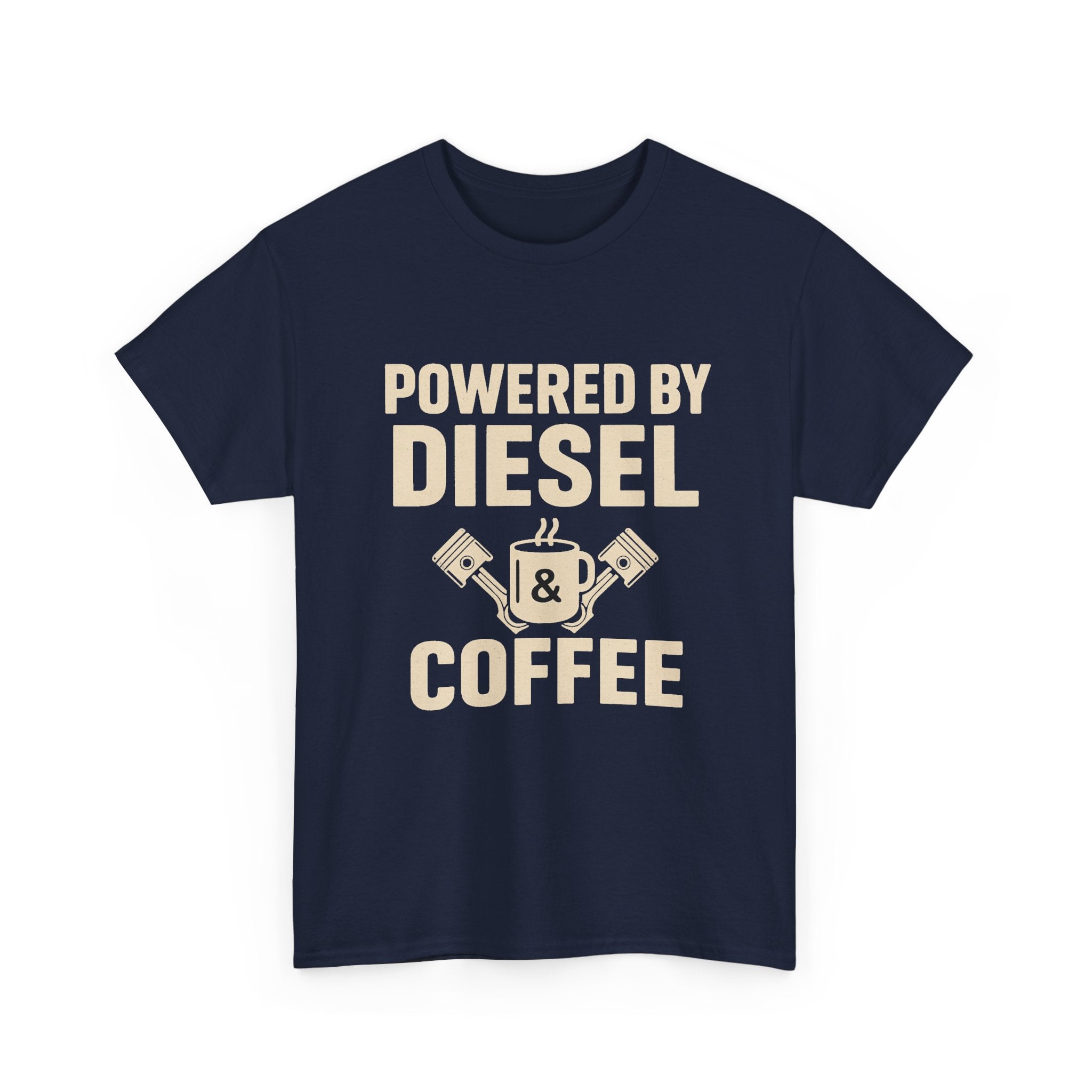 Diesel & Coffee T-Shirt - "Powered by Diesel & Coffee" (EU)