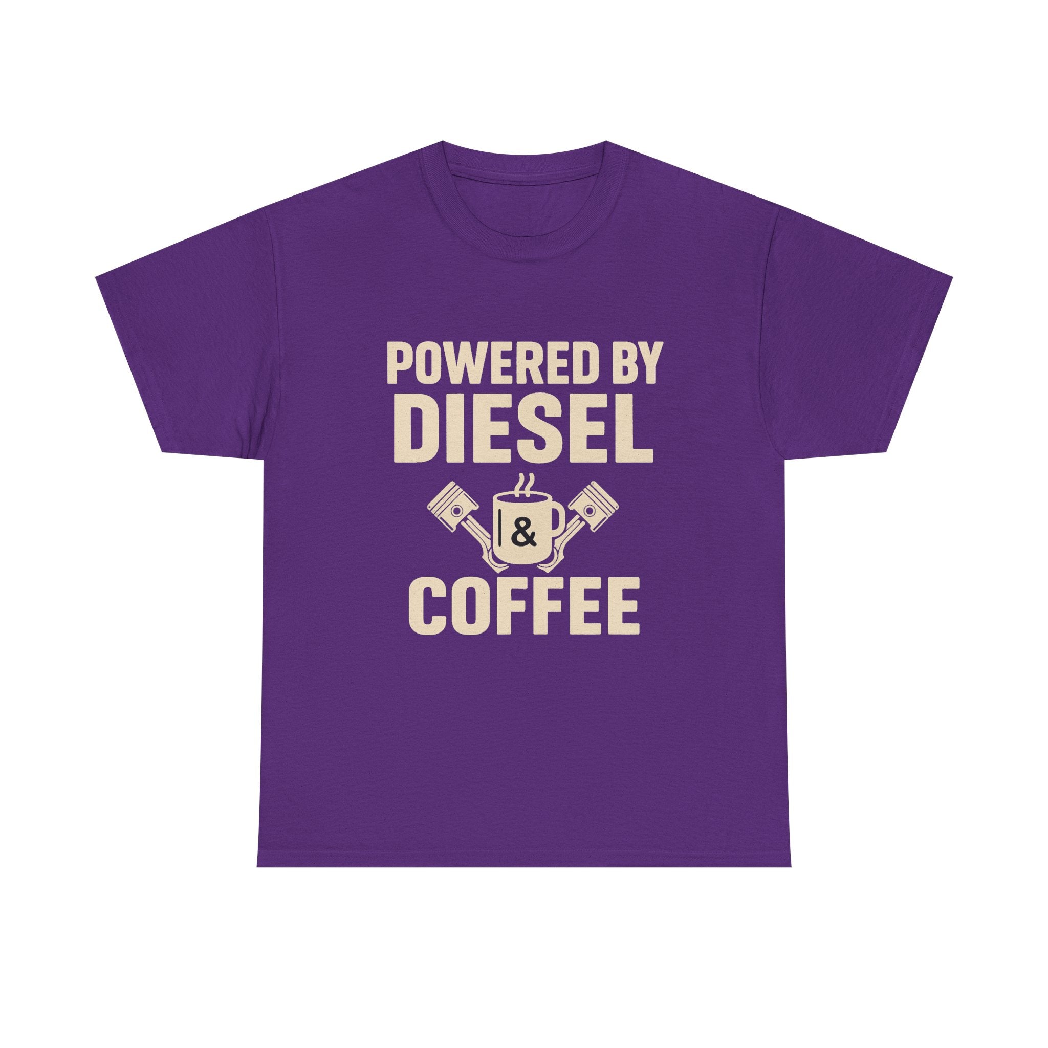 Diesel & Coffee T-Shirt - "Powered by Diesel & Coffee" (EU)