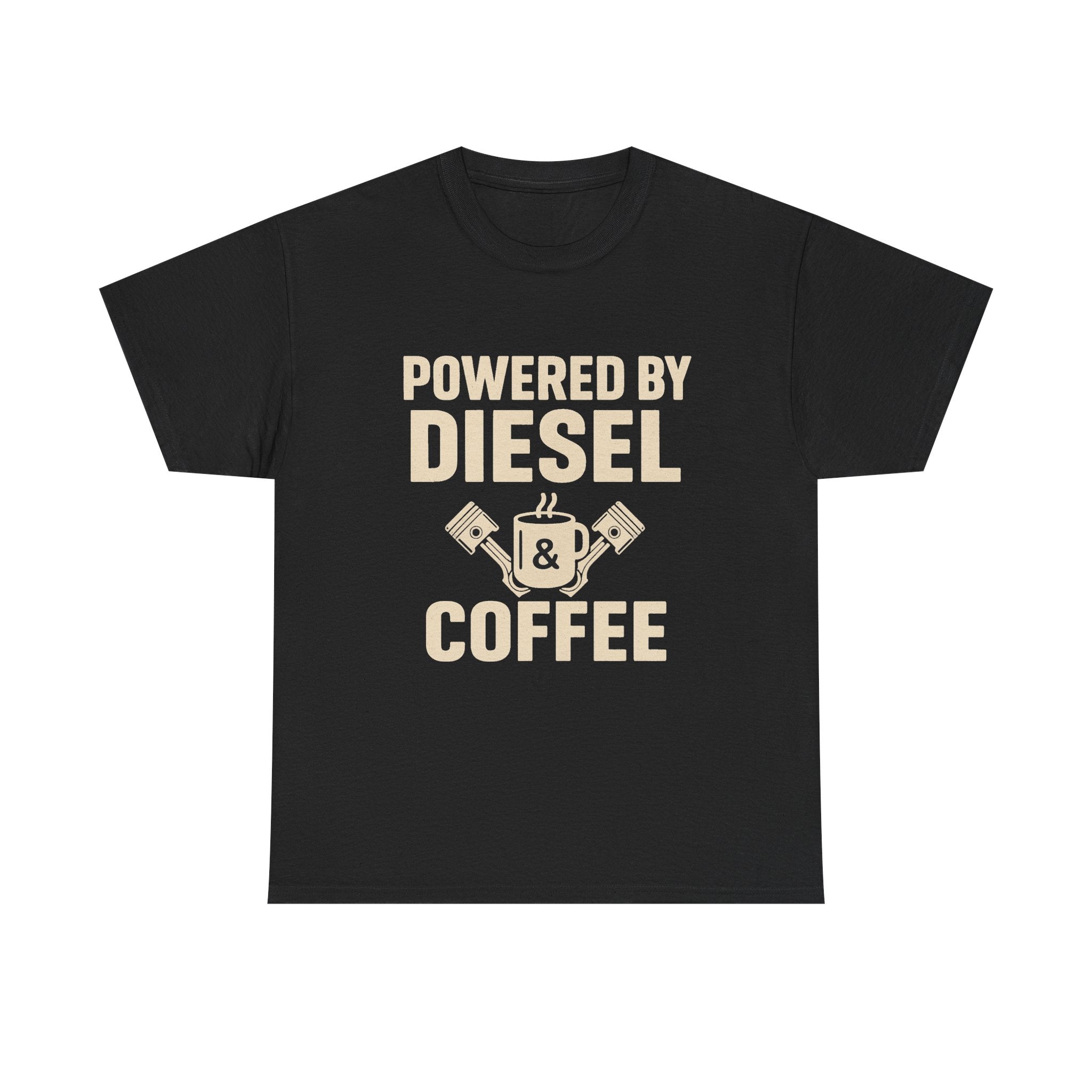 Diesel & Coffee T-Shirt - "Powered by Diesel & Coffee" (EU)