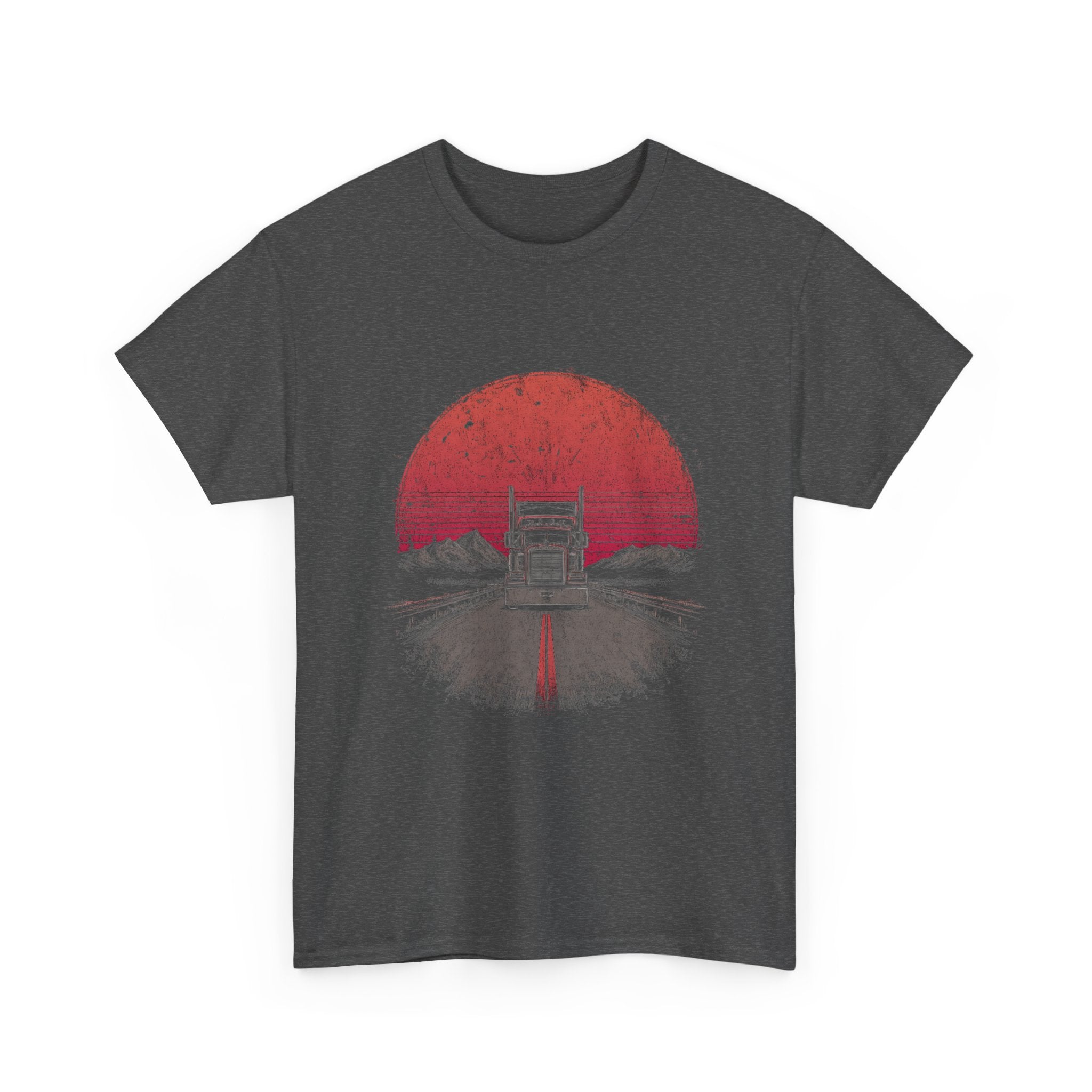 (EU) Retro Sunset Bridge T‑Shirt