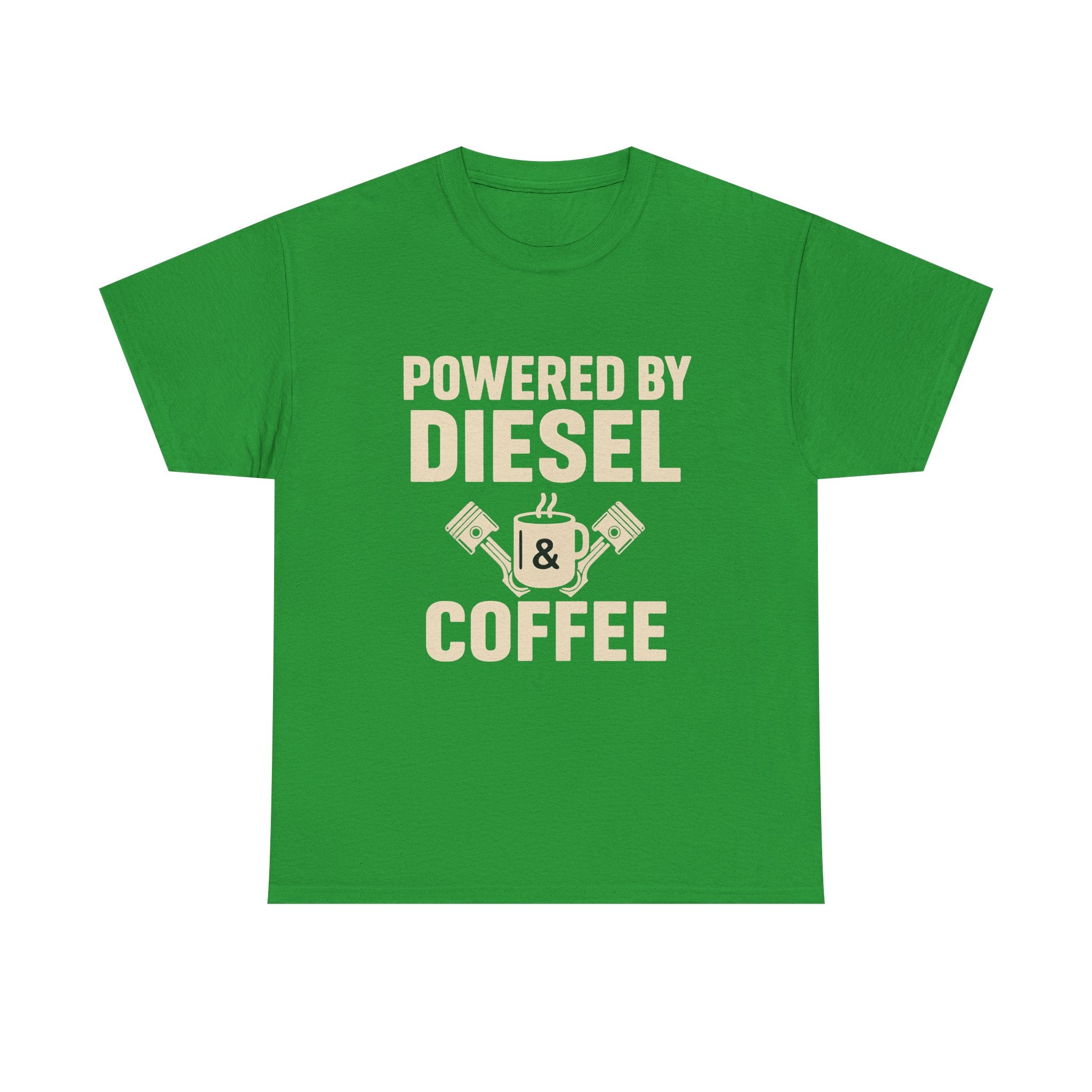 Diesel & Coffee T-Shirt - "Powered by Diesel & Coffee" (EU)
