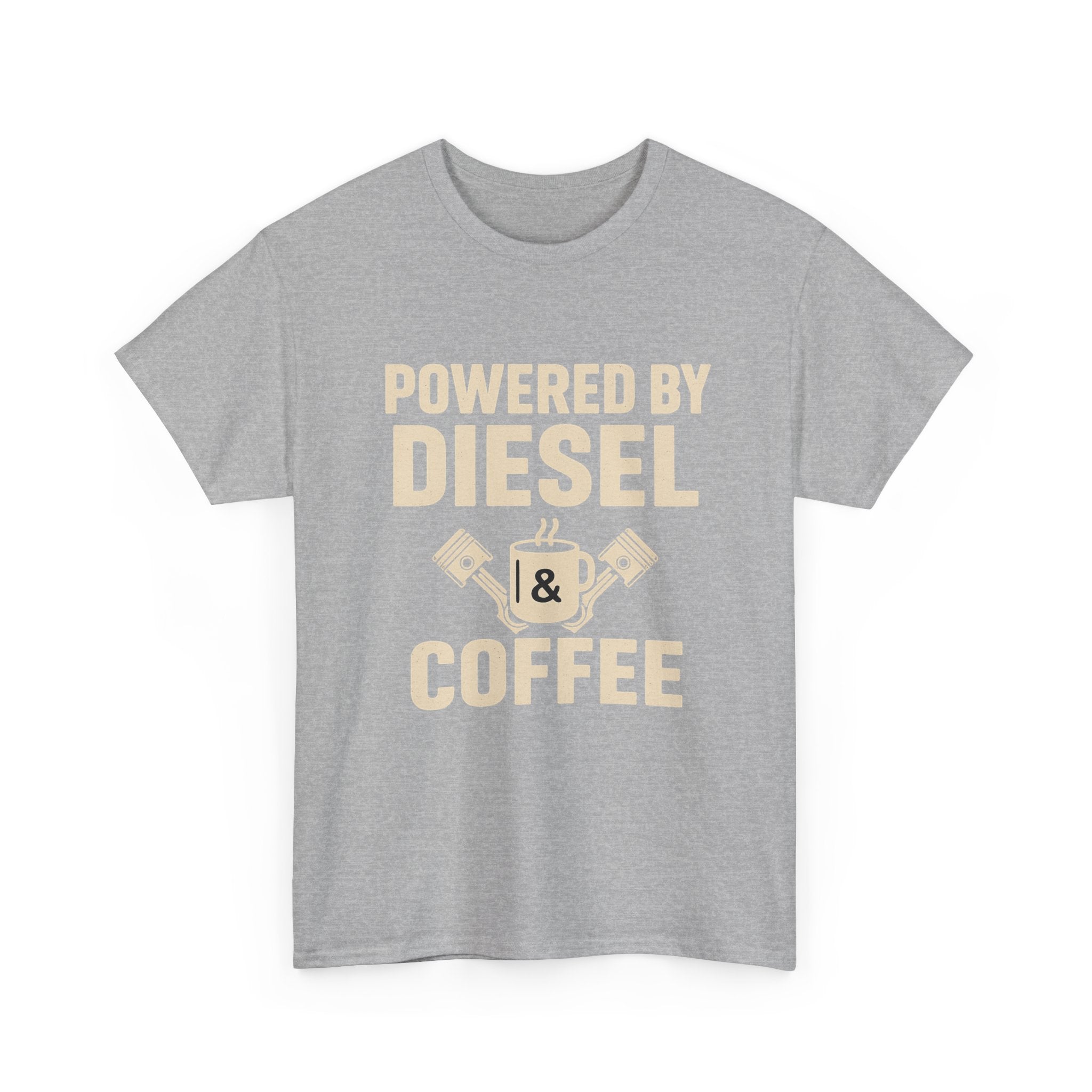 Diesel & Coffee T-Shirt - "Powered by Diesel & Coffee" (EU)