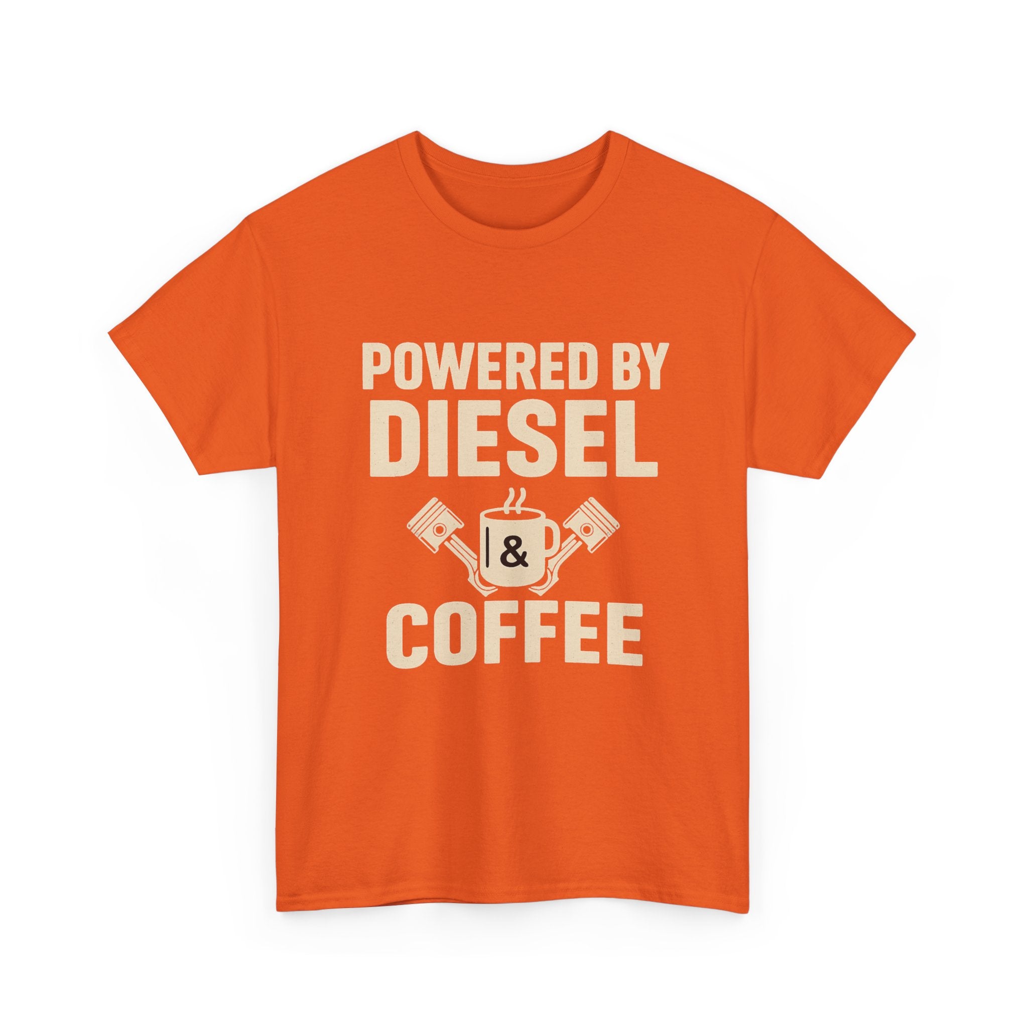 Diesel & Coffee T-Shirt - "Powered by Diesel & Coffee" (EU)