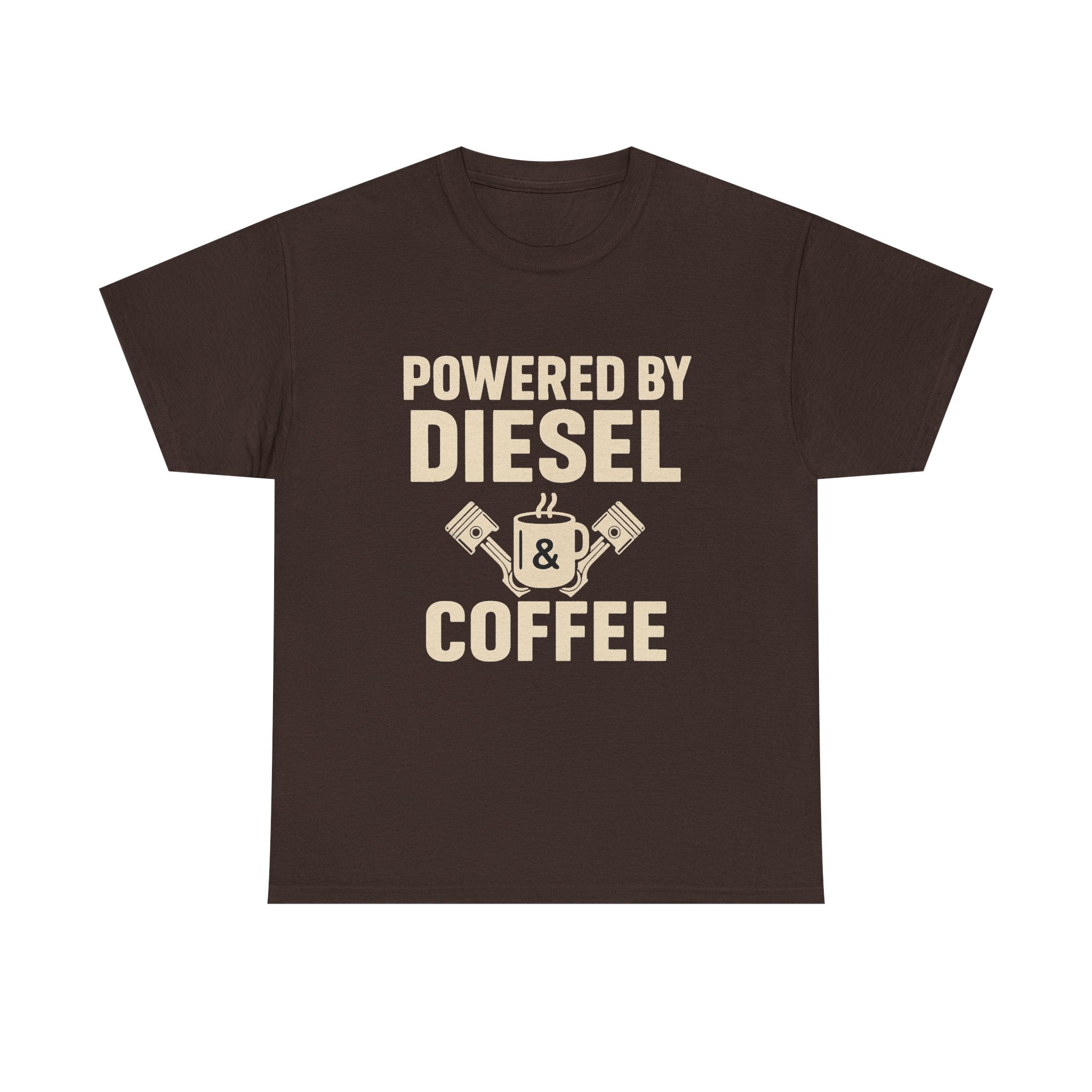 Diesel & Coffee T-Shirt - "Powered by Diesel & Coffee" (EU)