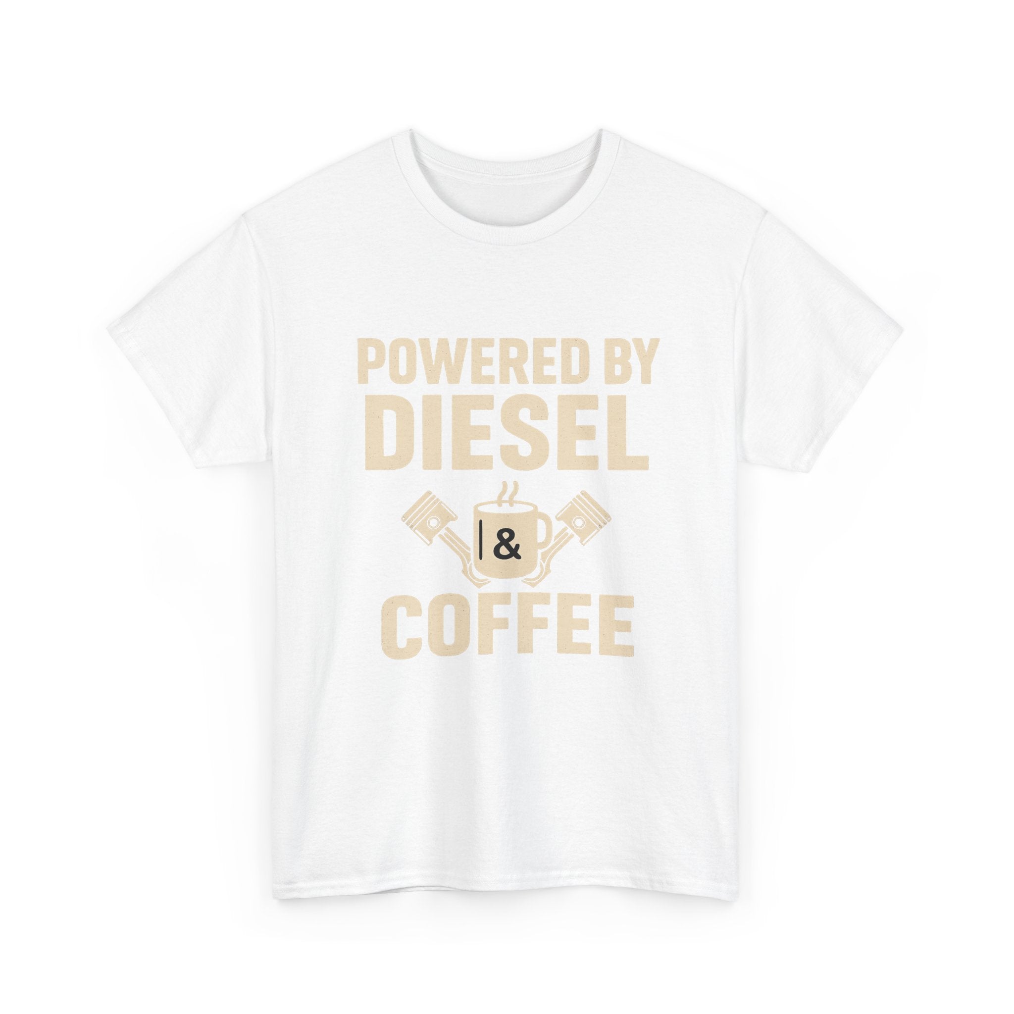 Diesel & Coffee T-Shirt - "Powered by Diesel & Coffee" (EU)
