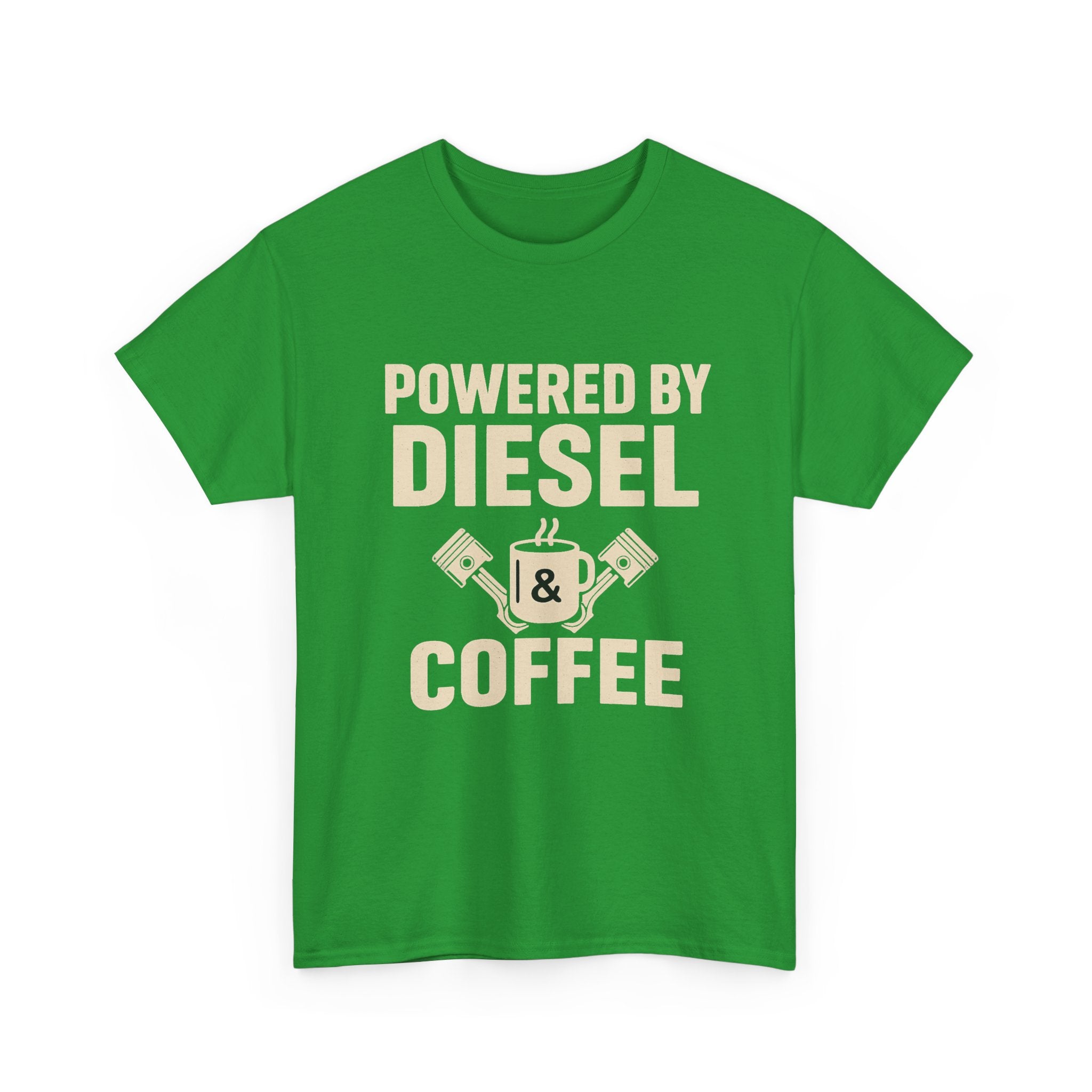 Diesel & Coffee T-Shirt - "Powered by Diesel & Coffee" (EU)