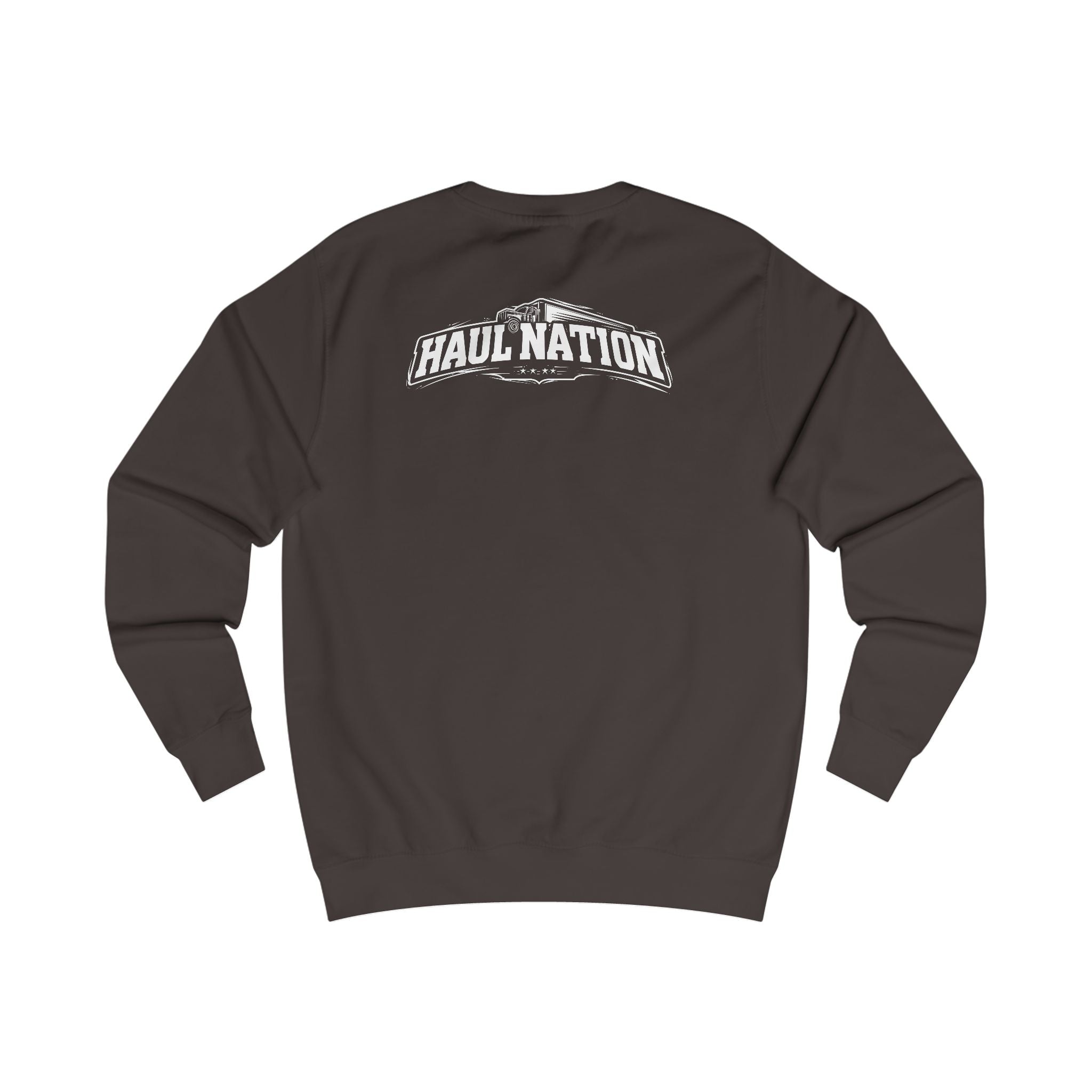 (EU) Haul Nation Logo Sweatshirt — Crewneck Trucking Graphic Sweatshirt
