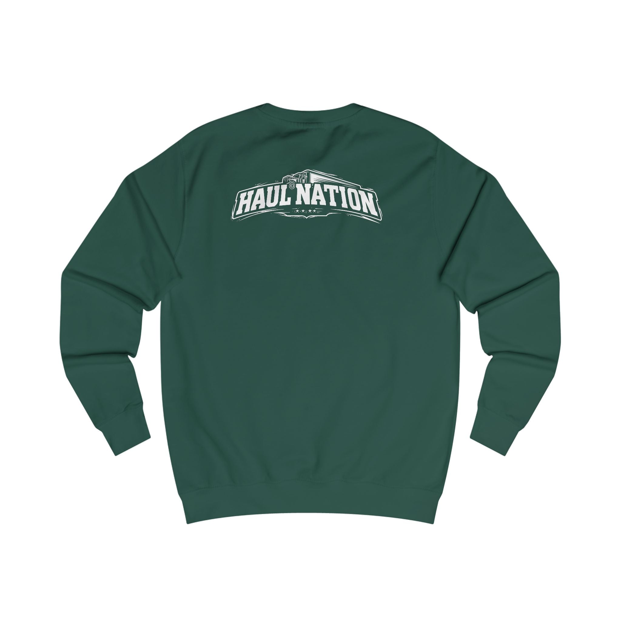(EU) Haul Nation Logo Sweatshirt — Crewneck Trucking Graphic Sweatshirt