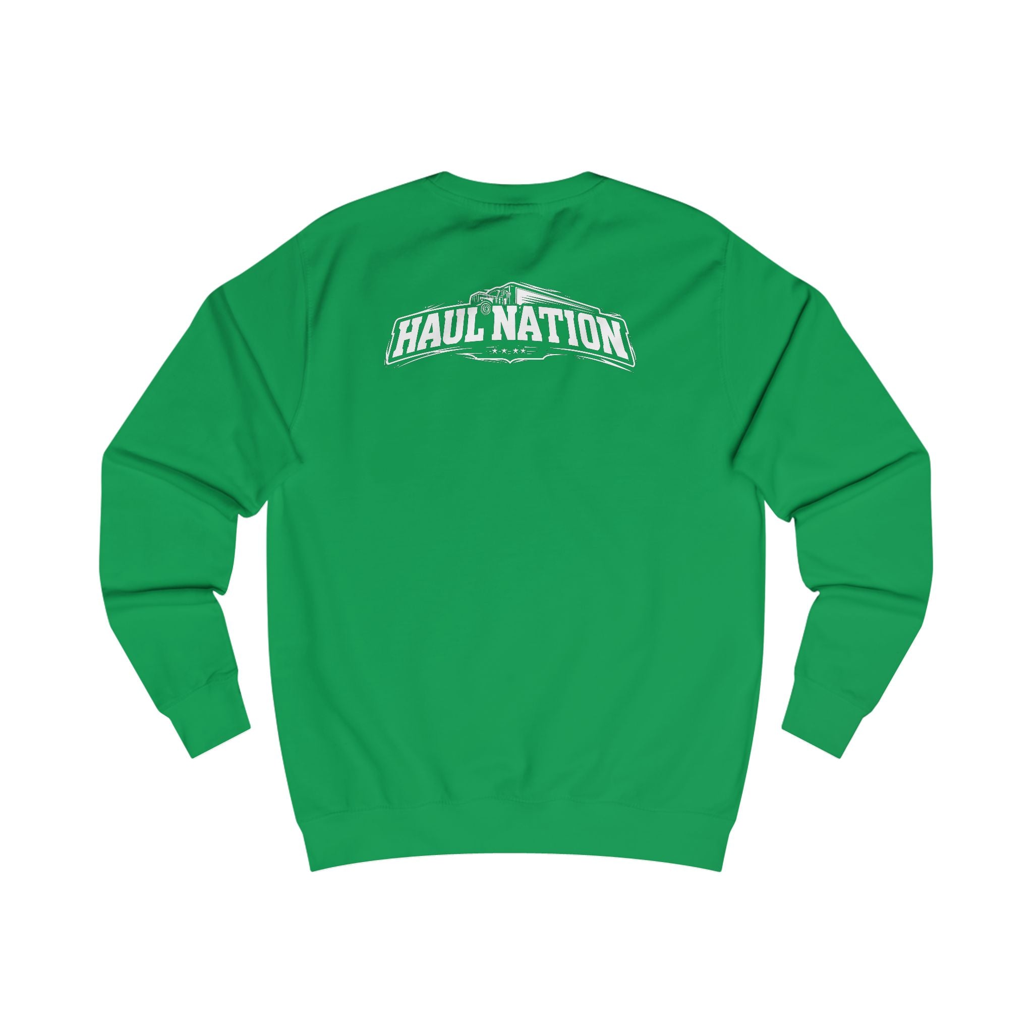 (EU) Haul Nation Logo Sweatshirt — Crewneck Trucking Graphic Sweatshirt