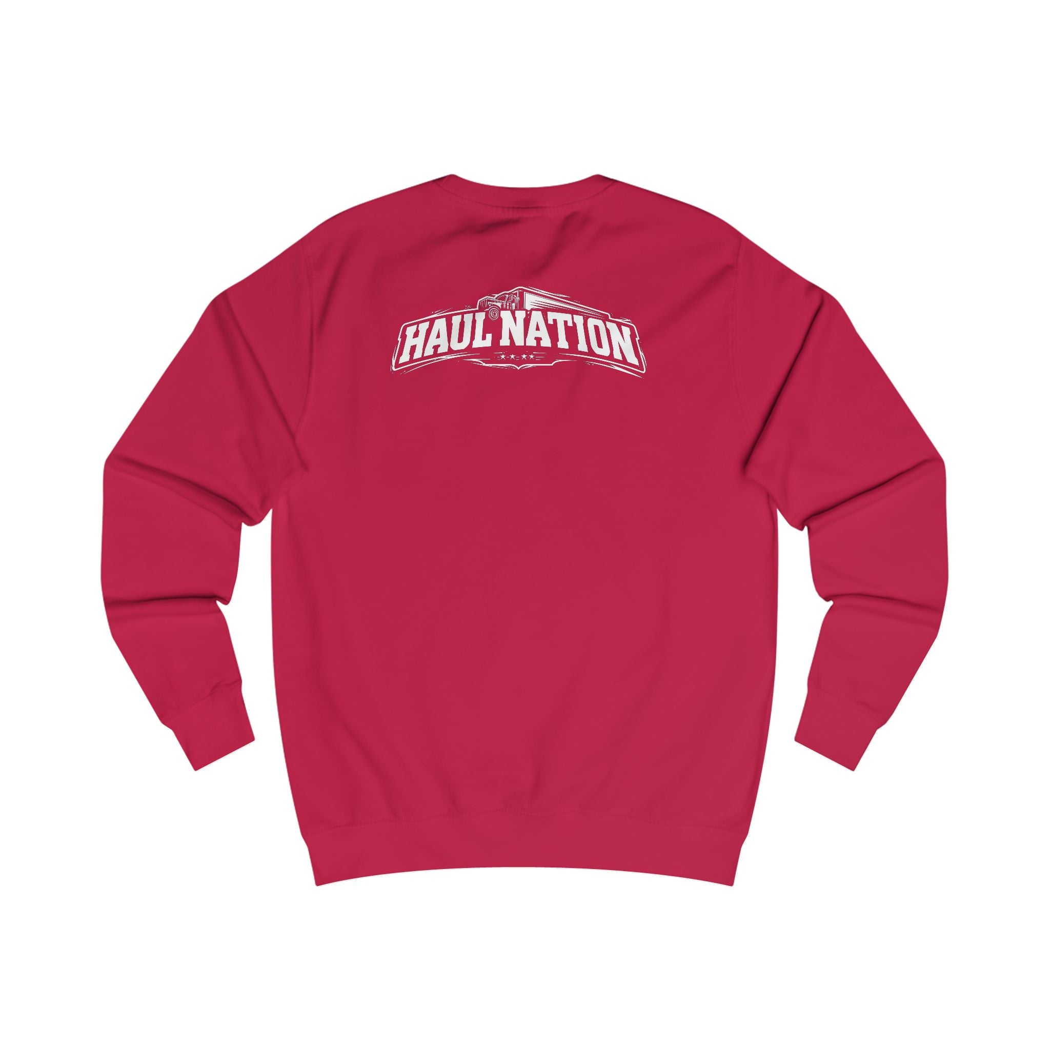 (EU) Haul Nation Logo Sweatshirt — Crewneck Trucking Graphic Sweatshirt