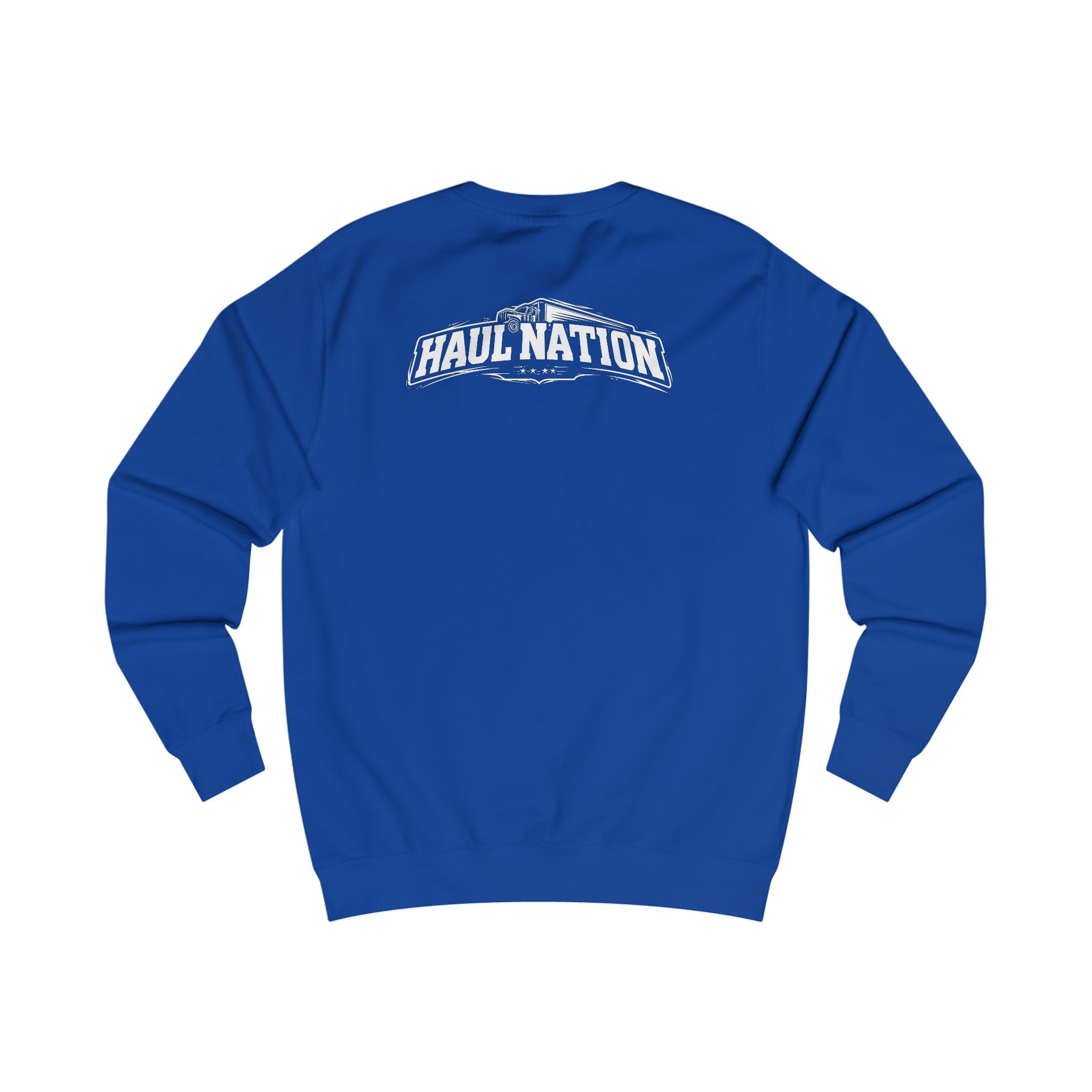 (EU) Haul Nation Logo Sweatshirt — Crewneck Trucking Graphic Sweatshirt