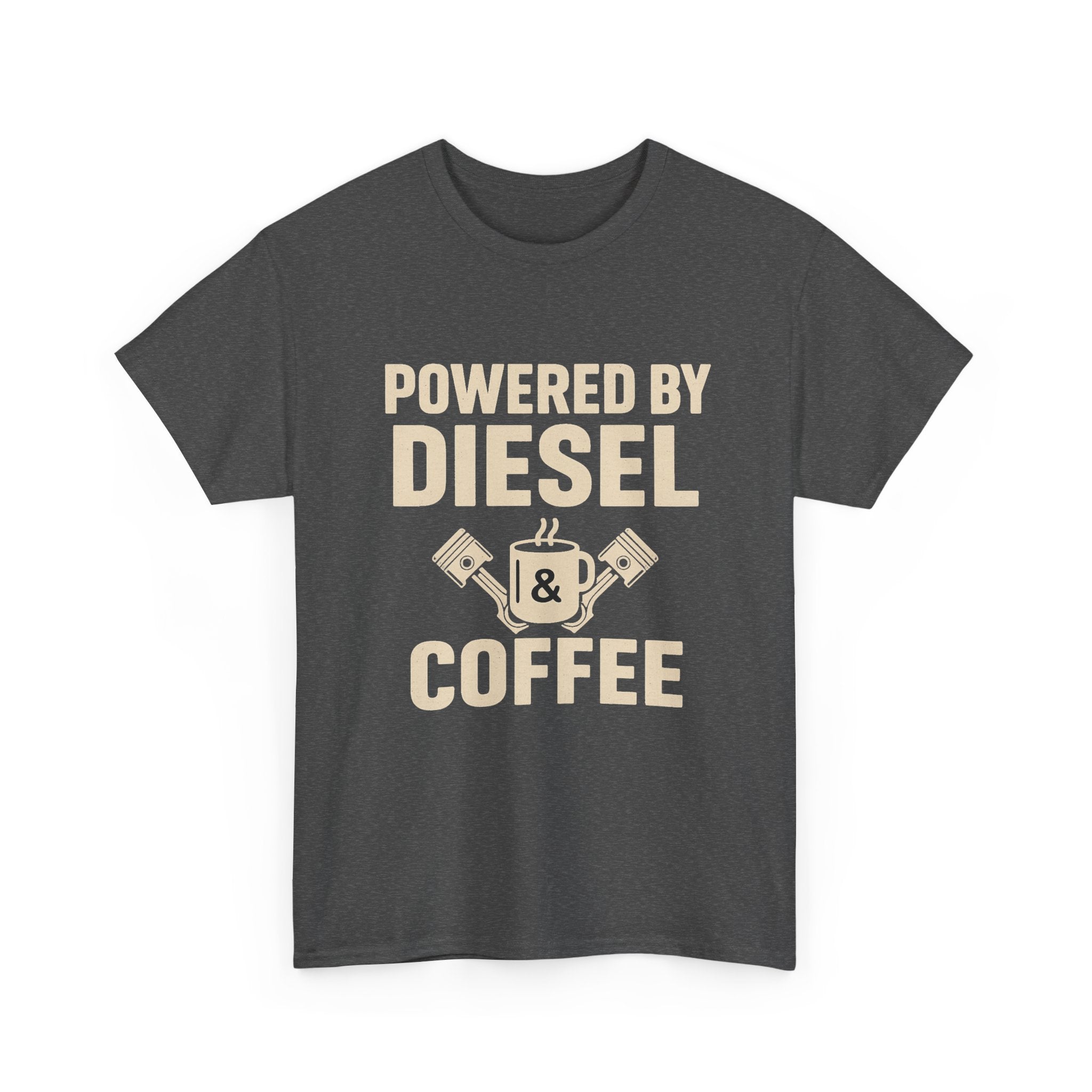 Diesel & Coffee T-Shirt - "Powered by Diesel & Coffee" (EU)