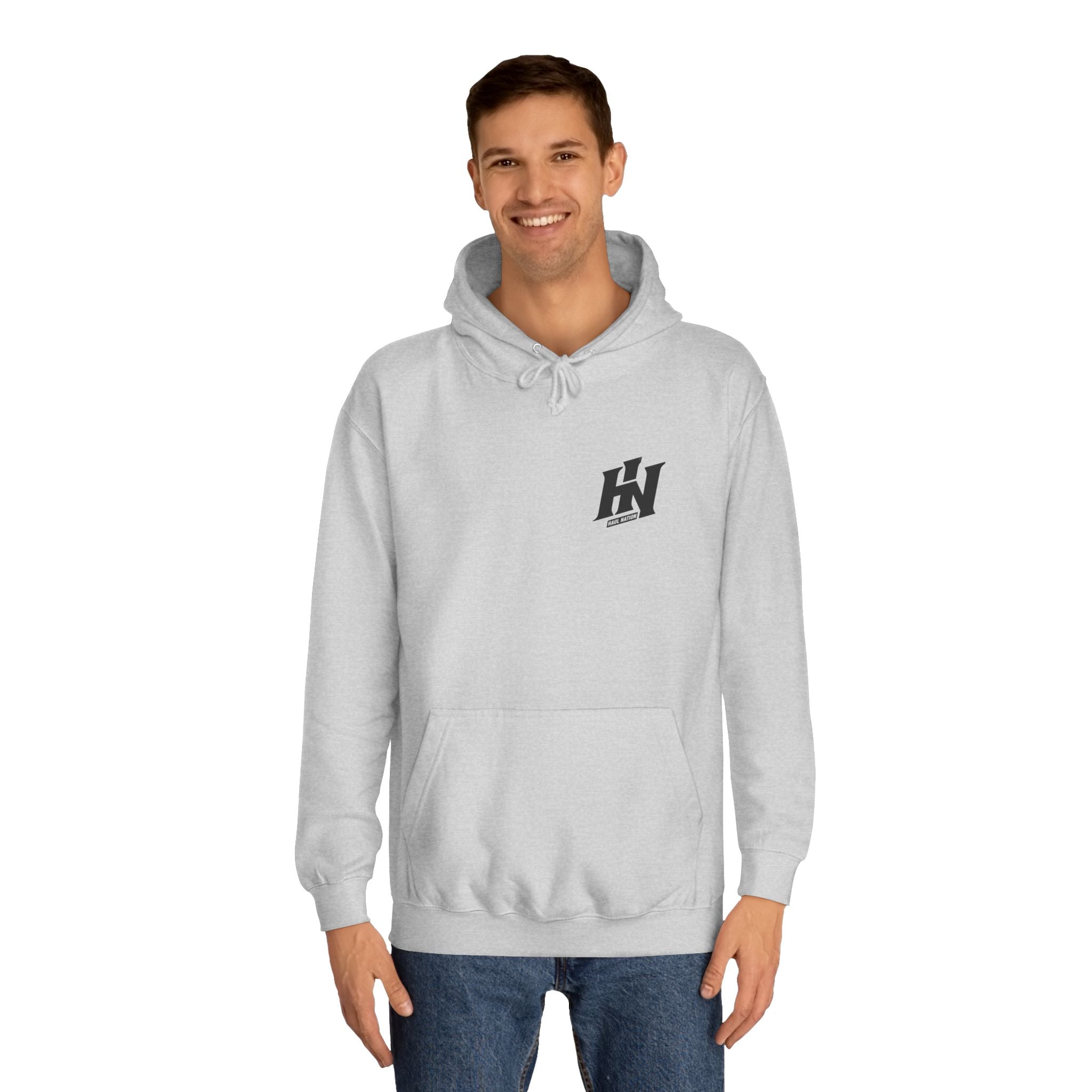 (EU) Hoodie with Minimal 'HN' Logo