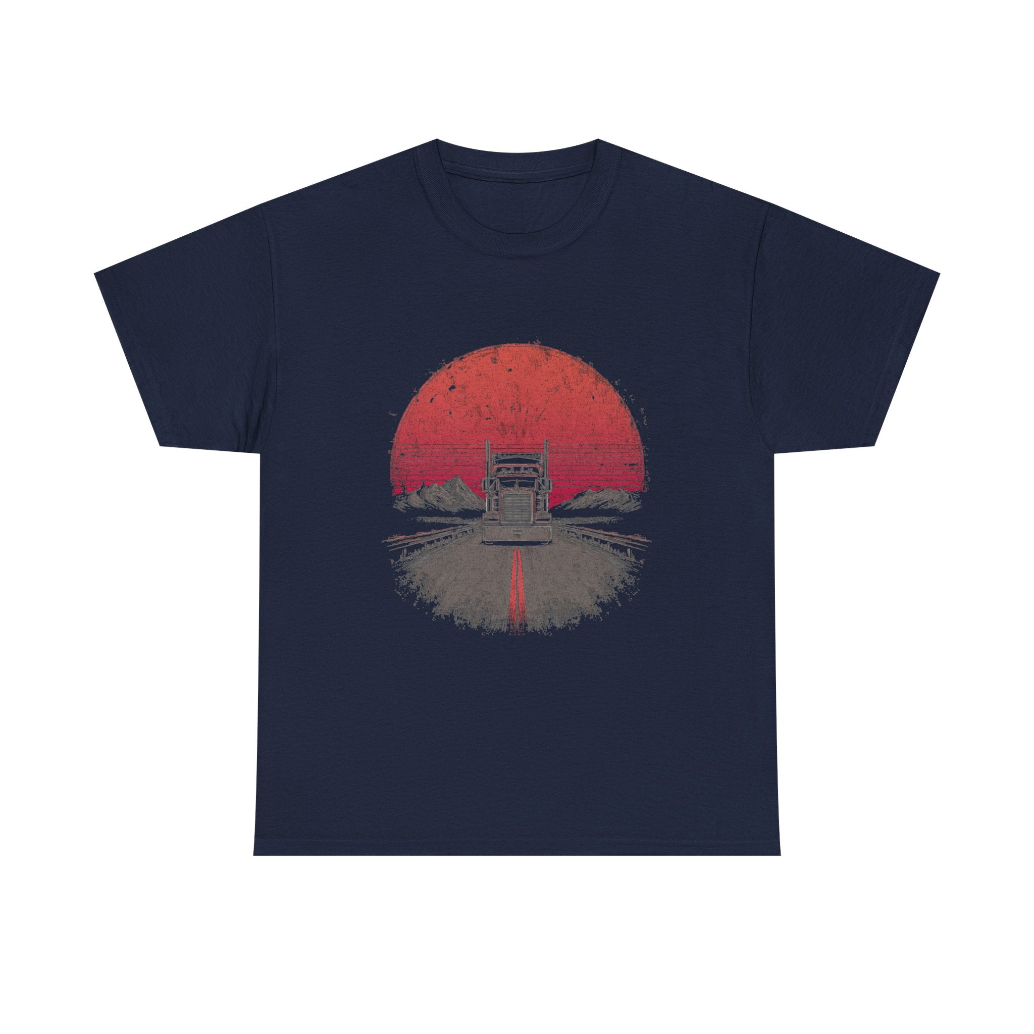 (EU) Retro Sunset Bridge T‑Shirt