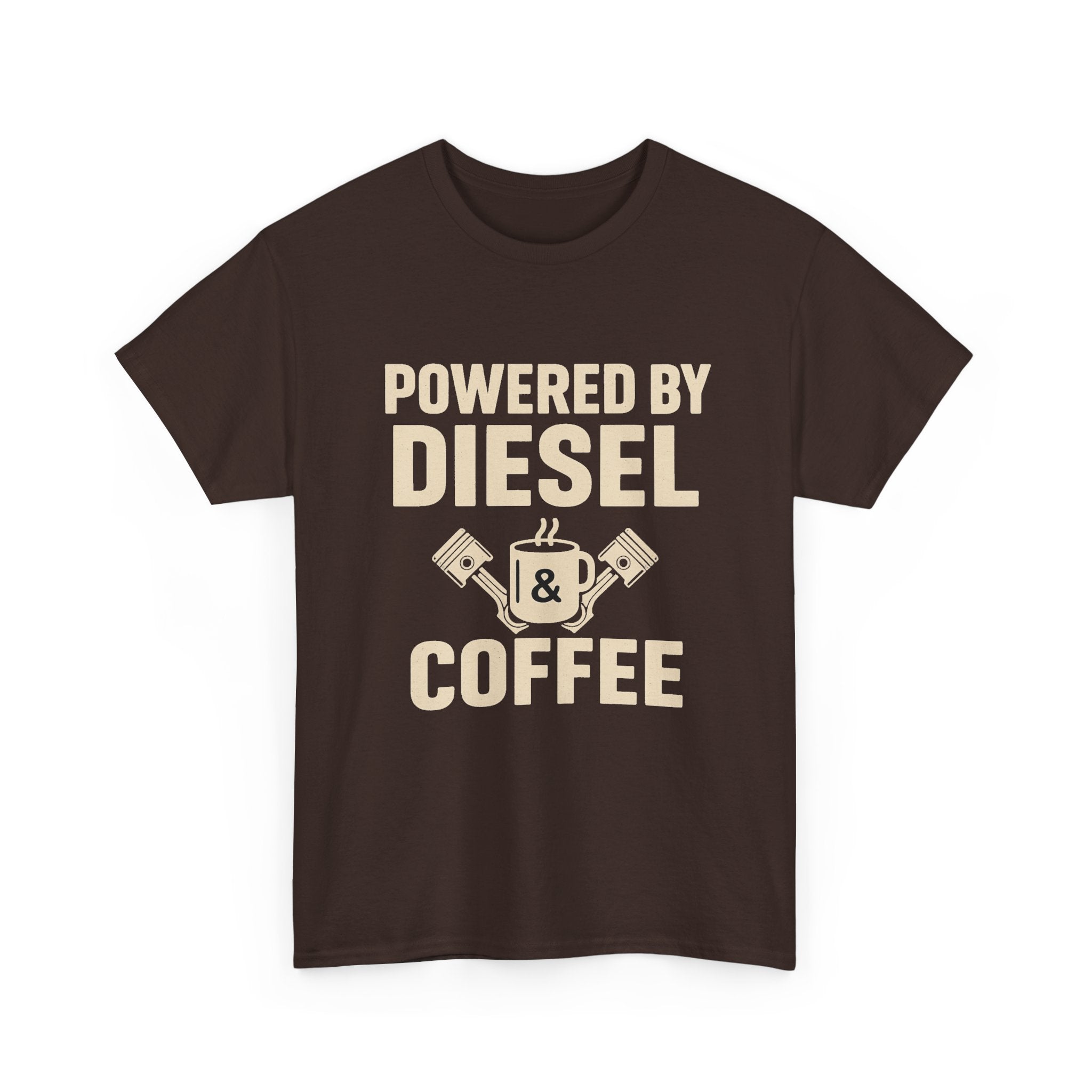 Diesel & Coffee T-Shirt - "Powered by Diesel & Coffee" (EU)