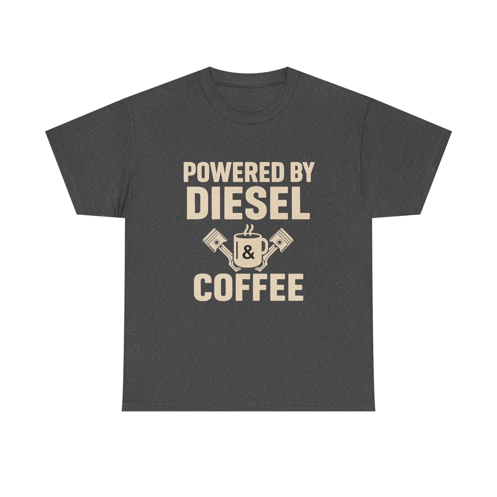 Diesel & Coffee T-Shirt - "Powered by Diesel & Coffee" (EU)